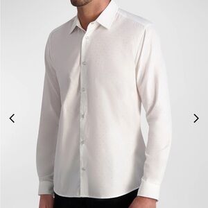 Mens designer XL white dress shirt new/tags